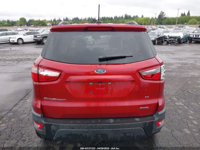 MAJ6S3GL6LC356600 Ford Ecosport Se