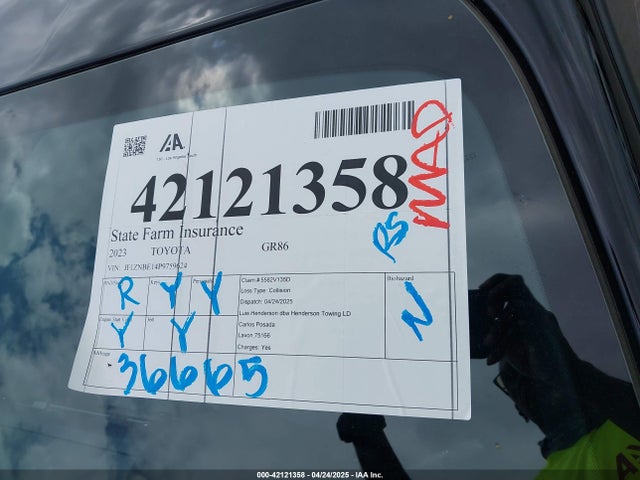 Toyota na 2023 JF1ZNBE14P9759624 Image 18