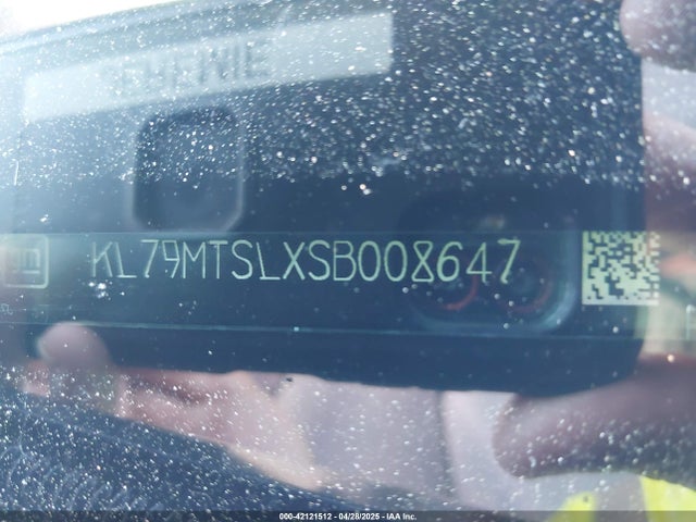 KL79MTSLXSB008647 Chevrolet Trailblazer Fwd Rs