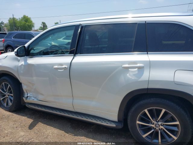 5TDKZRFH6JS283275 Toyota Highlander Xle