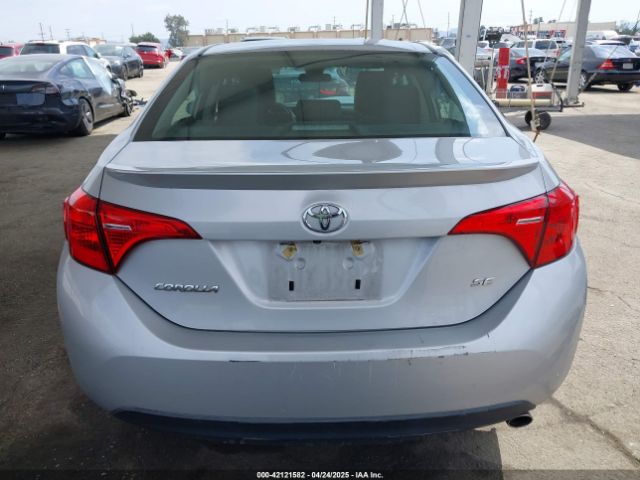 2T1BURHE5JC021905 Toyota COROLLA SE