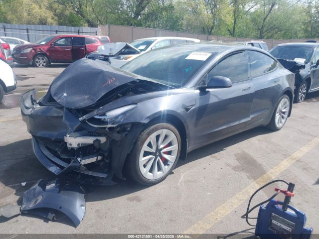 2022 TESLA MODEL 3 5YJ3E1EA4NF296848 Photo 1