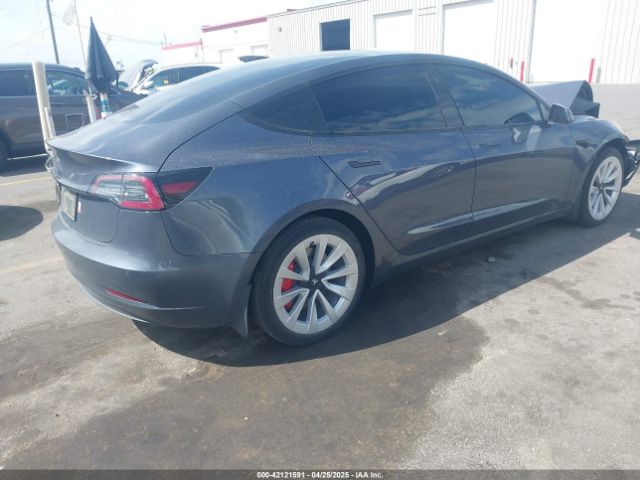 2022 TESLA MODEL 3 5YJ3E1EA4NF296848 Photo 3