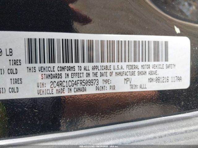 2C4RC1CG4FR509973 Chrysler Town & Country Touring-l