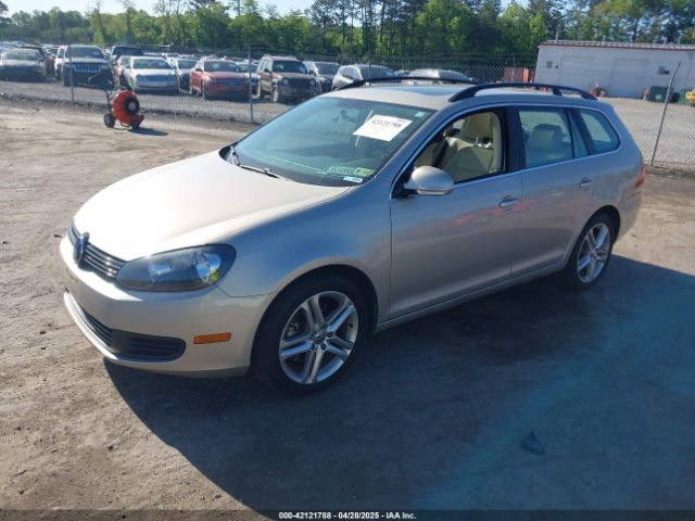 3VWPL7AJ7EM614938 Volkswagen Jetta Sportwagen 2.0l Tdi