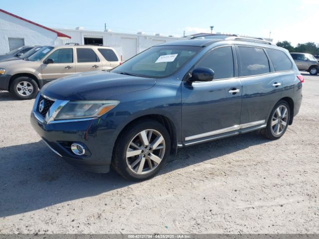 5N1AR2MN1EC694064 Nissan Pathfinder Platinum