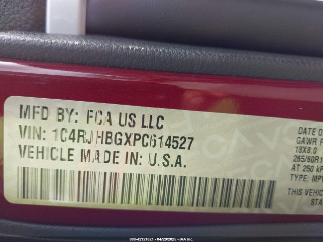 2023 JEEP GRAND CHEROKEE 1C4RJHBGXPC614527 Photo 8