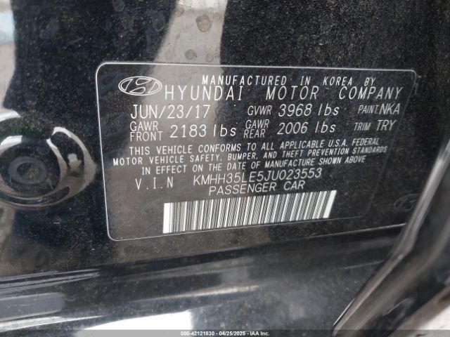 KMHH35LE5JU023553 Hyundai gdi nu