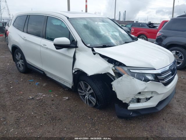 5FNYF6H57GB068134 Honda Pilot Ex-l