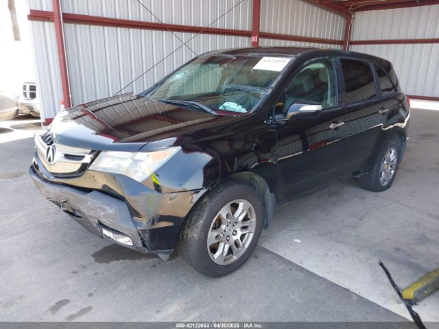 2007 ACURA MDX 2HNYD283X7H542563 Photo 1