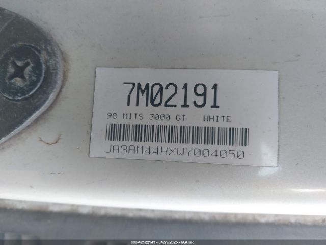 1998 MITSUBISHI 3000 GT JA3AM44HXWY004050 Photo 8