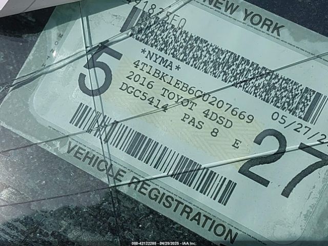 4T1BK1EB6GU207669 Toyota Avalon Xle Premium