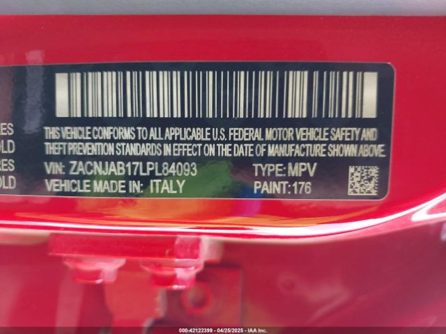 ZACNJAB17LPL84093 Jeep 2020