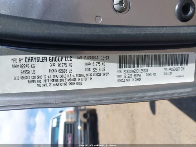 2C3CDYAG9EH195678 Dodge Challenger Sxt