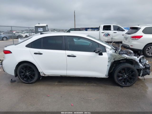 5YFS4MCE4MP073282 Toyota Corolla Se Nightshade Edition