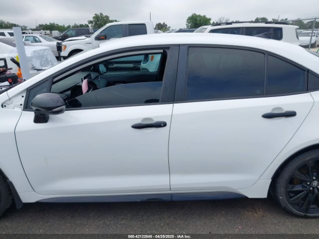 5YFS4MCE4MP073282 Toyota Corolla Se Nightshade Edition