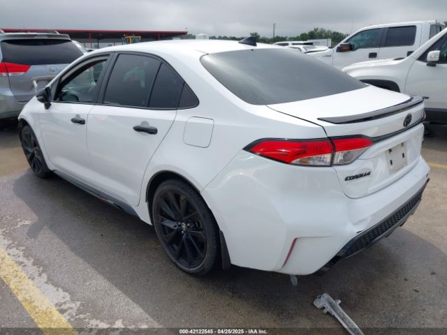 5YFS4MCE4MP073282 Toyota Corolla Se Nightshade Edition