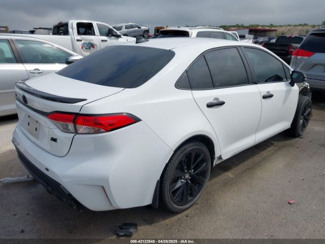 5YFS4MCE4MP073282 Toyota Corolla Se Nightshade Edition