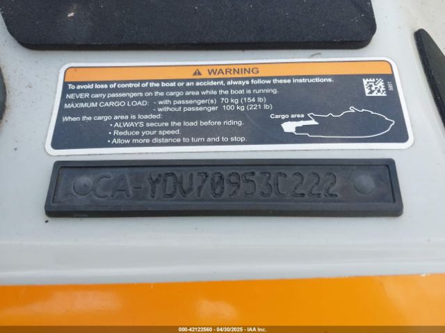 2022 SEADOO FISH PRO 170 YDV70953C222 Photo 8