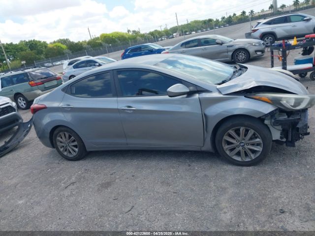 KMHDH4AE9FU248773 Hyundai ELANTRA SE