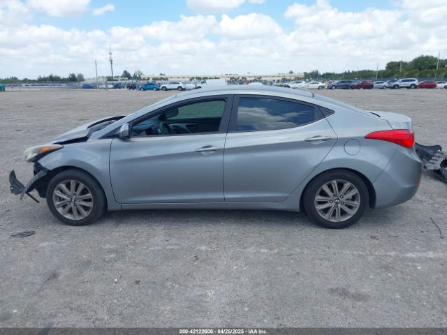 KMHDH4AE9FU248773 Hyundai ELANTRA SE