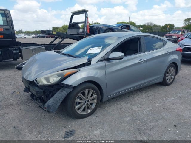 KMHDH4AE9FU248773 Hyundai ELANTRA SE