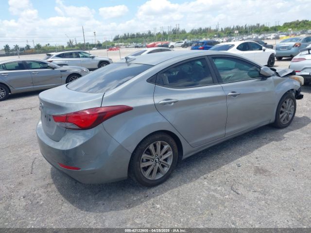 KMHDH4AE9FU248773 Hyundai ELANTRA SE