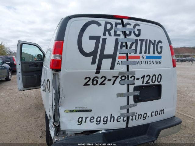 1GCWGAF75M1194461 Chevrolet Express Cargo Rwd 2500 Regular Wheelbase Wt