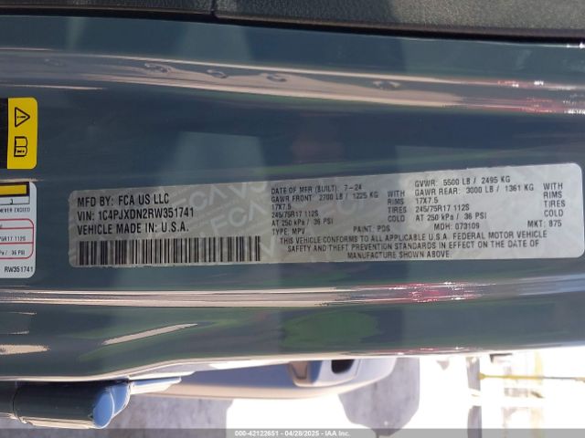 1C4PJXDN2RW351741 Jeep Wrangler 4-door Sport S 4x4