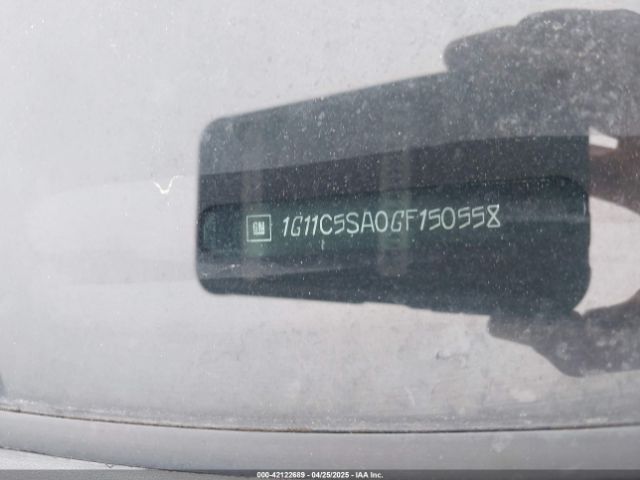 1G11C5SA0GF150558 Chevrolet Malibu Limited Lt