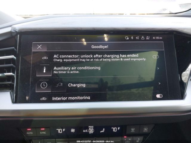 WA142BFZ2PP057826 Audi Q4 Sportback E-tron Prestige 50 Quattro