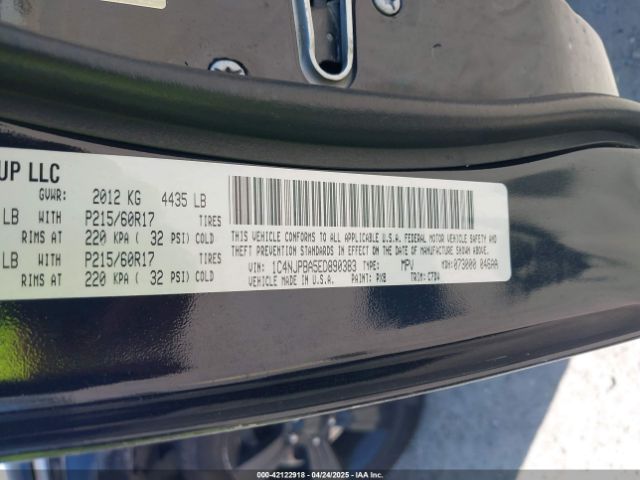 1C4NJPBA5ED890383 Jeep Patriot Altitude