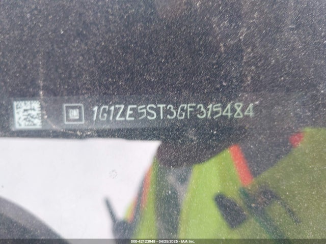 1G1ZE5ST3GF315484 Chevrolet MALIBU 1LT