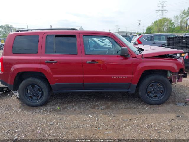 1C4NJRBB2HD153778 Jeep Patriot Sport 4x4