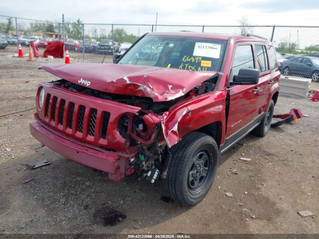 1C4NJRBB2HD153778 Jeep Patriot Sport 4x4