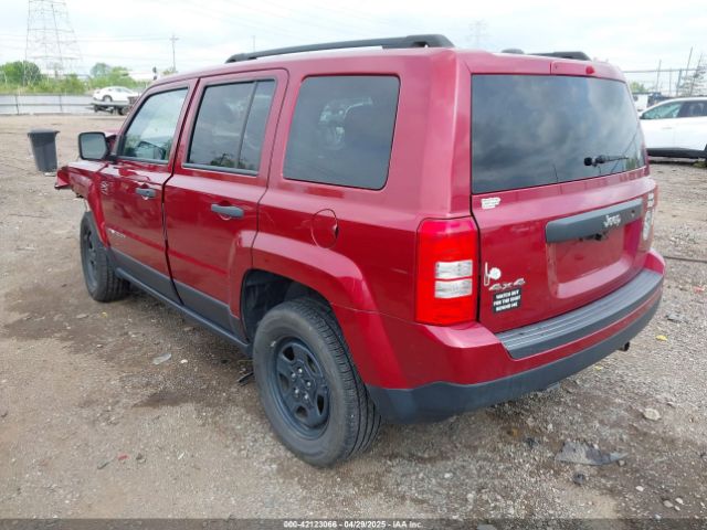1C4NJRBB2HD153778 Jeep Patriot Sport 4x4