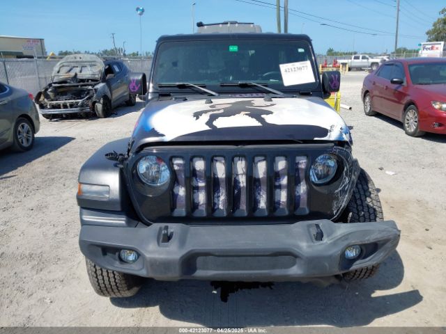 1C4HJXDN3KW668597 Jeep Wrangler Unlimited Sport S 4x4