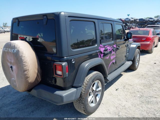 1C4HJXDN3KW668597 Jeep Wrangler Unlimited Sport S 4x4