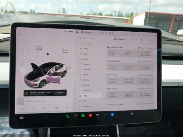 5YJ3E1EAXKF312207 Tesla Model 3 Long Range/mid Range/standard Range/standard Range Plus