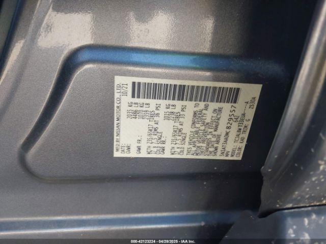 5N1AT3AA0MC829557 Nissan Rogue S Fwd