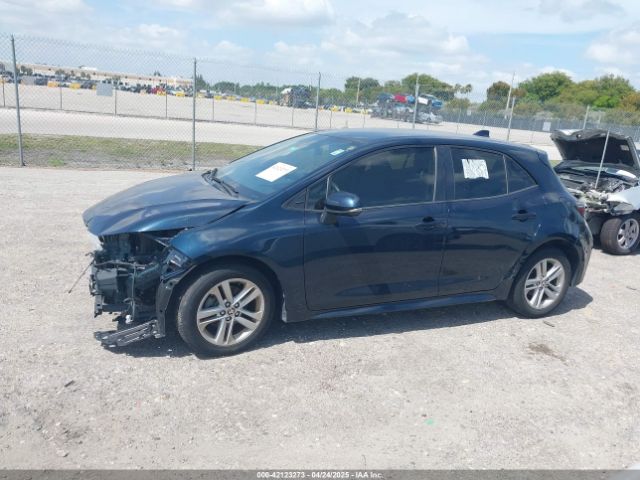 JTNK4RBE3K3061589 Toyota COROLLA SE