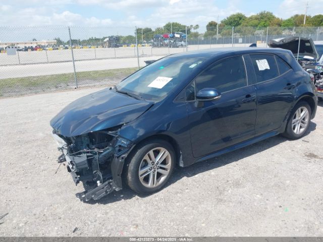 JTNK4RBE3K3061589 Toyota COROLLA SE