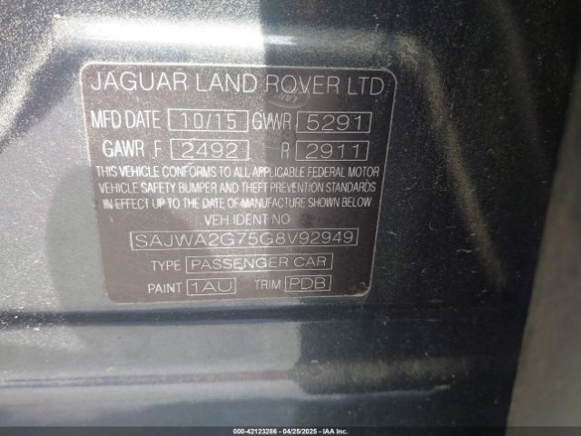 2016 JAGUAR XJ SAJWA2G75G8V92949 Photo 8