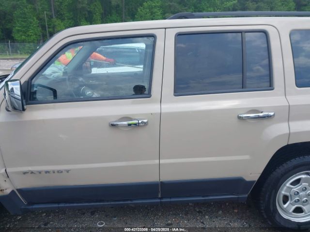 1C4NJRBB7HD179745 Jeep Patriot Sport 4x4