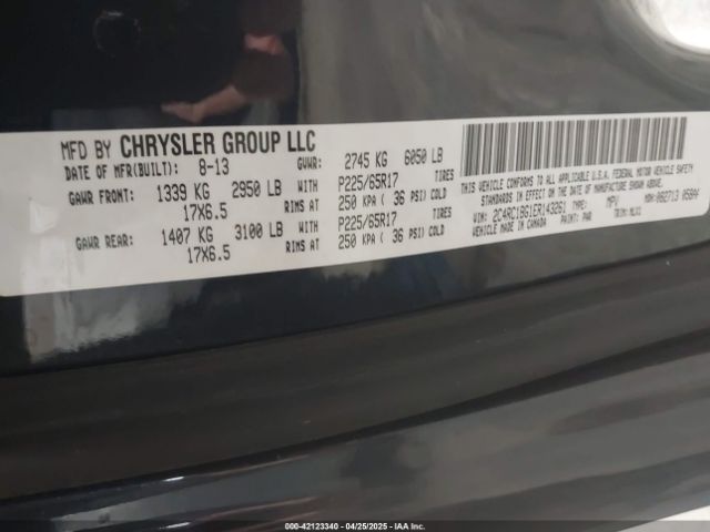 2014 CHRYSLER TOWN & COUNTRY 2C4RC1BG1ER143261 Photo 8