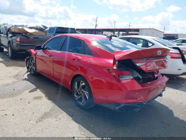 2021 HYUNDAI ELANTRA 5NPLN4AG5MH025891 Photo 2