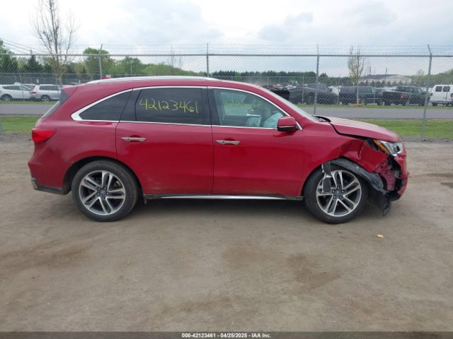 5J8YD3H9XJL004635 Acura Mdx Advance   Entertainment Pkgs