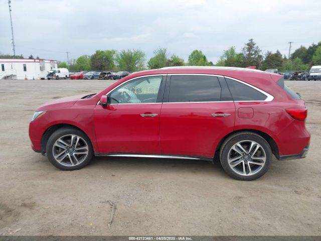 5J8YD3H9XJL004635 Acura Mdx Advance   Entertainment Pkgs