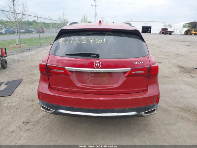 5J8YD3H9XJL004635 Acura Mdx Advance   Entertainment Pkgs