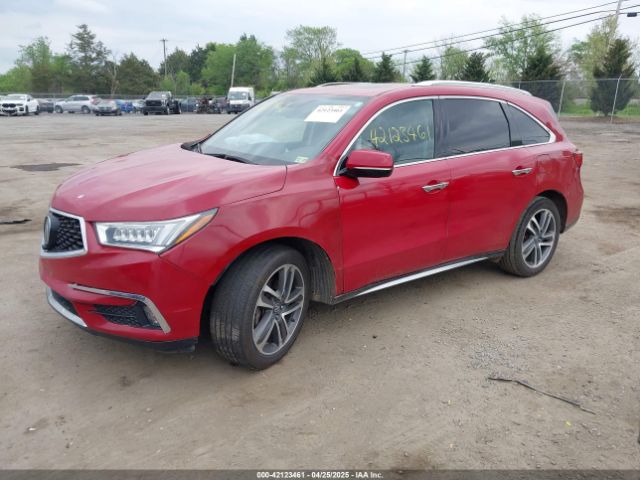 5J8YD3H9XJL004635 Acura Mdx Advance   Entertainment Pkgs